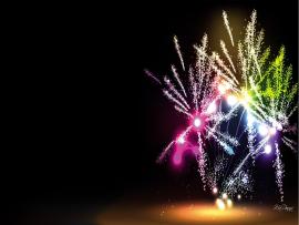 103046  Fireworks Vector Template Backgrounds