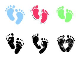 Baby Footprints Download Backgrounds