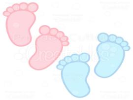 Baby Footprints Photo Backgrounds