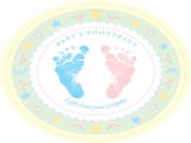 Baby Footprints Photo Backgrounds