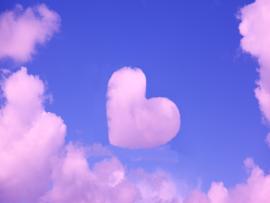 Backgrounds Love The Clouds Power Point Love   Wallpaper Backgrounds
