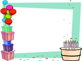 Birthday Graphic Backgrounds