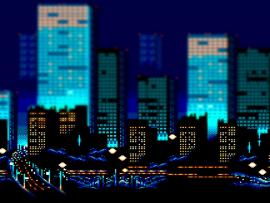 Bit City Template Backgrounds