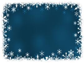 Blue Frame Holiday Template Backgrounds