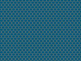 Blue Hexagon Honeycomb Backgrounds