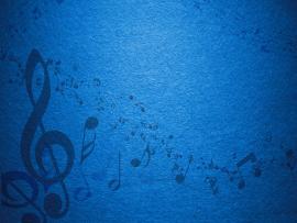 Blue Music Notes Backgrounds