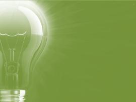 Bright Green Lightbulb Green Template Frame Backgrounds