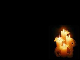 Candle  PowerPoint For Free PowerPoint   Template Backgrounds