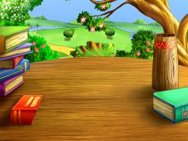 Cartoon 3D Educational Backgrounds