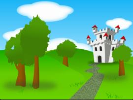 Cartoon Castle Backgrounds