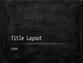 Chalk board Slide Backgrounds