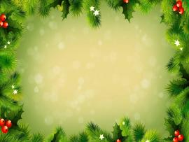 Christmas Greeting Card Message Frame Backgrounds