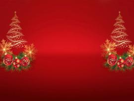 Christmas Tree Noel Template Backgrounds