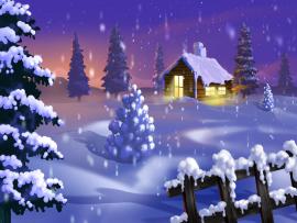 Christmas Winter Pictures Hd Walpaper Frame Backgrounds