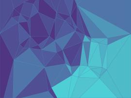 Colorful Geometric Blue Presentation Backgrounds