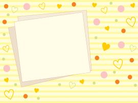 Cute Heart  PPT Backgrounds