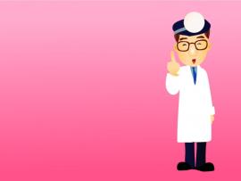 Doctor Cartoon for Health Slides Backgrounds