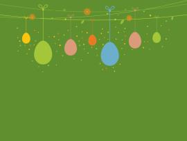 Easter Day  Design Green Holiday  PPT image Backgrounds