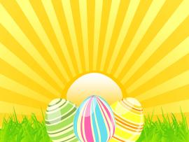 Easter Sunshine Easter Sunshine PPT Slide Freeppt Wallpaper Backgrounds