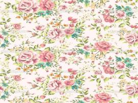 Fantastic Vintage Flowers Art Backgrounds