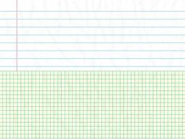 Flat and Square Notebook Paper Backgrounds