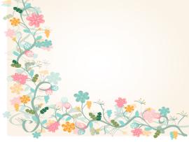 Floral Border Photo Backgrounds