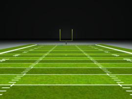 Football Field and Football   Art Backgrounds