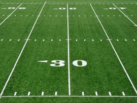 Football Fields Presentation Backgrounds