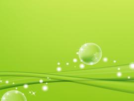 Free Green Stars For PowerPoint  Abstract and Textures   Download Backgrounds