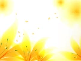 Fresh Yellow Flowers  Flowers Yellow  PPT Design Backgrounds