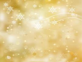 Golden Holiday Presentation Backgrounds