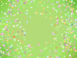 Green Confetti Screen Quality Backgrounds