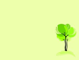 Green Design Tree  Nature  PPT Picture Backgrounds