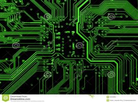 Green Motherboard Stock Frame Backgrounds