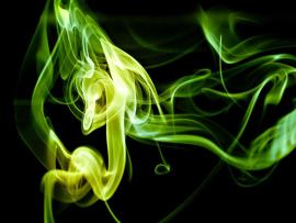 Green Smoke Texture Backgrounds