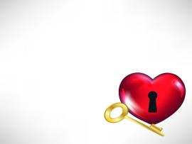 Heart and Key Backgrounds