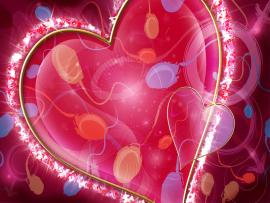 Heart Slides Backgrounds