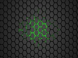 Hex Green Hexagon Graphic Backgrounds