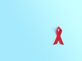 HIV Ribbon Presentation Backgrounds