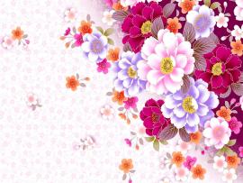Lorful Template  Professional Flower Pattern PowerPoint   Quality Backgrounds