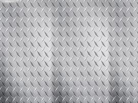 Metalic Steel Grey Slides Backgrounds