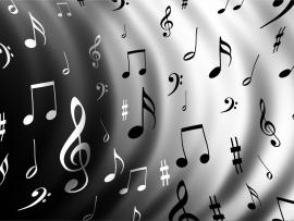 Music Notes Template Backgrounds