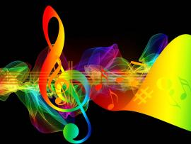 Fantastic Music Notes Slides Backgrounds for Powerpoint Templates - PPT ...