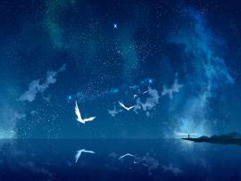 Night Sky Night Sky Win10 Themes Backgrounds