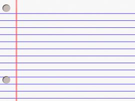 Notebook Paper Template Backgrounds