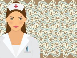 Nurse in Hospital Backgrounds