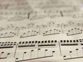 Old Sheet Music Template Backgrounds