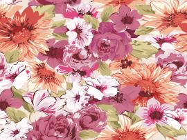 Paint Floral Slide Backgrounds