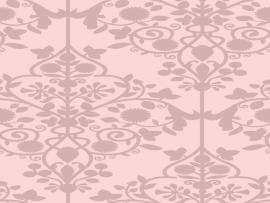 Pink Damask Black and Pink Damask Design Backgrounds