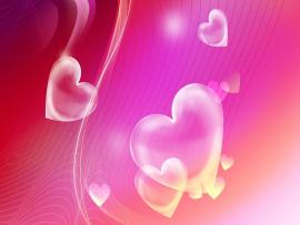 Pink Hearts Download Backgrounds